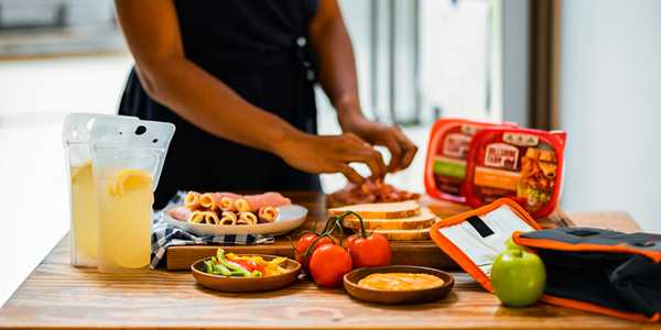 How to Save Time with A Lunch Packing Station